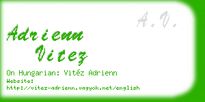 adrienn vitez business card
