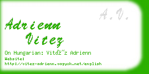 adrienn vitez business card